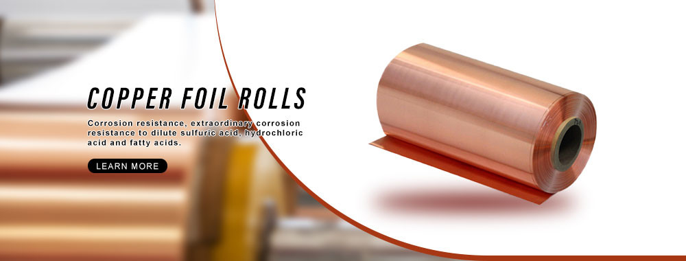 Hoja de cobre Rolls